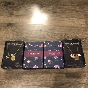 NWT Lucky Brand Necklace Set